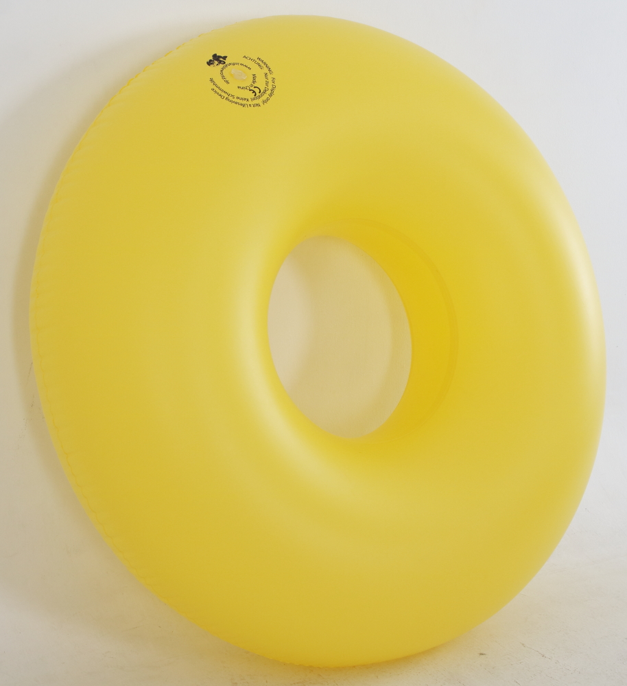 Großer Ring gelb matt